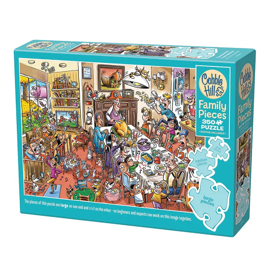 Thanksgiving Togetherness 350 Piece Family Jigsaw Puzzle Cobble Hill (ONLINE ORDER ONLY)