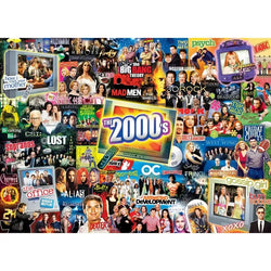 The 2000's TV Time 1000 Piece Jigsaw Puzzle MasterPieces (ONLINE ORDER ONLY)