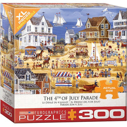 The 4th of July Parade 300 Large Piece Jigsaw Puzzle Eurographics (ONLINE ORDER ONLY)