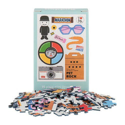 The 70s 99 Piece Mini Jigsaw Puzzle Happily