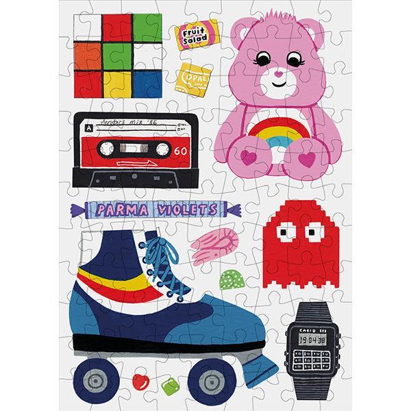 The 80s 99 Piece Mini Jigsaw Puzzle Happily (ONLINE ORDER ONLY)