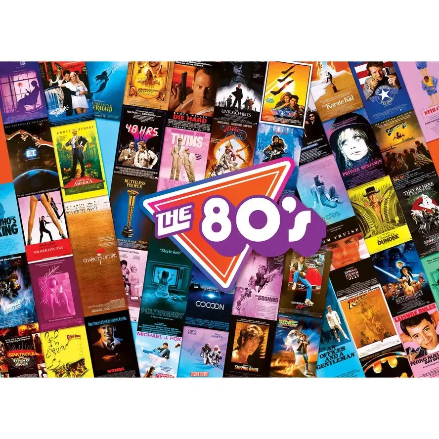 The 80's Blockbuster Movies 1000 Piece Jigsaw Puzzle MasterPieces