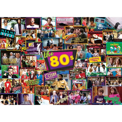The 80's TV Time 1000 Piece Jigsaw Puzzle MasterPieces (ONLINE ORDER ONLY)