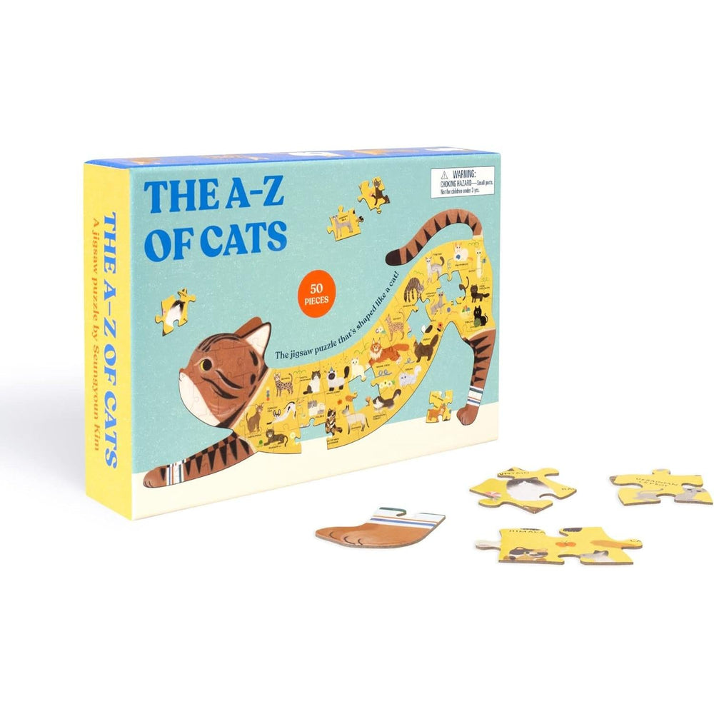 The A-Z of Cats 50 Piece Jigsaw Puzzle Laurence King (ONLINE ORDER ONLY)