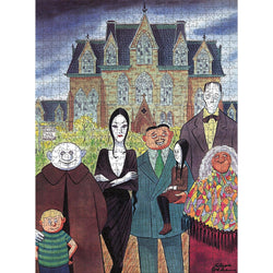The Addams Family 1000 Piece Jigsaw Puzzle Pomegranate (ONLINE ORDER ONLY)