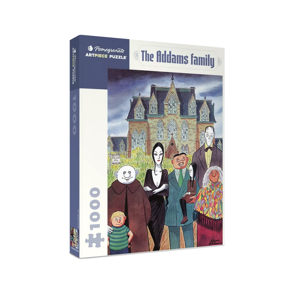 The Addams Family 1000 Piece Jigsaw Puzzle Pomegranate (ONLINE ORDER ONLY)