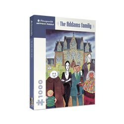 The Addams Family 1000 Piece Jigsaw Puzzle Pomegranate (ONLINE ORDER ONLY)