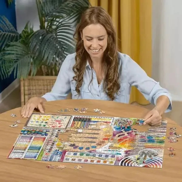 The Artist's Palette 500 Large Piece Jigsaw Puzzle Ravensburger