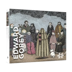 The Awdrey-Gore Legacy by Edward Gorey 500 Piece Jigsaw Puzzle Pomegranate