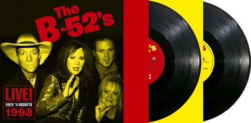 The B-52's - Live! Rock 'n Rockets 1998 (Black, 140 Gram Vinyl) (2 LPs) [Vinyl] (ONLINE ORDER ONLY)