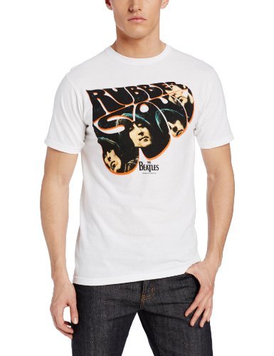 Men'S The Beatles Rubber Soul T-Shirt, White, Large [T-Shirt] (ONLINE ORDER ONLY)