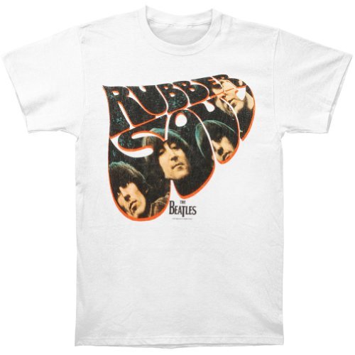 Men'S The Beatles Rubber Soul T-Shirt, White, Small [T-Shirt] (ONLINE ORDER ONLY)