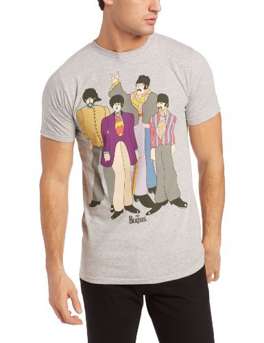 Men'S The Beatles Submarine T-Shirt, Light Gray, Small [T-Shirt] (ONLINE ORDER ONLY)