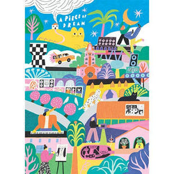 The Big Yellow Cat 1000 Piece Jigsaw Puzzle Holiyay