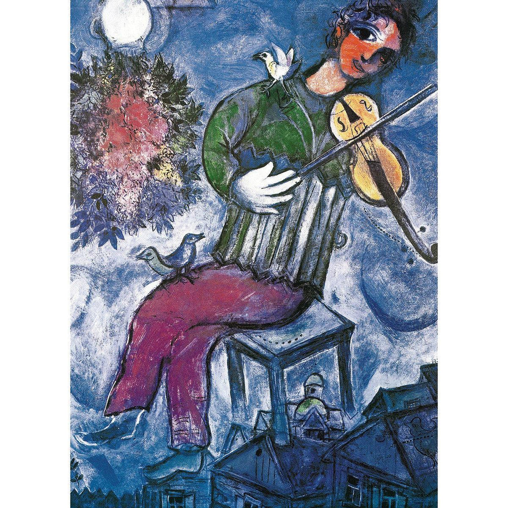 The Blue Violinist 1000 Piece Jigsaw Puzzle Eurographics (ONLINE ORDER ONLY)