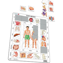 The Body 35 Piece Tray Jigsaw Puzzle Larsen