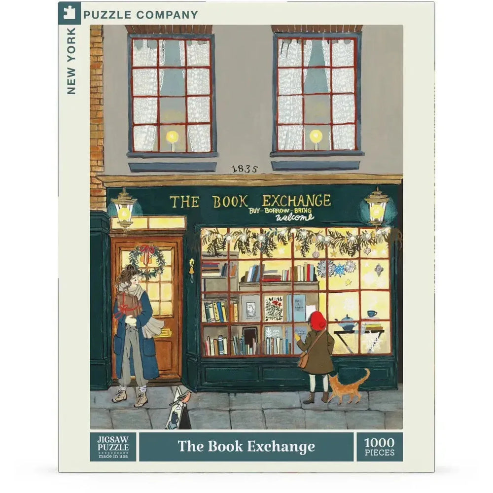 The Book Exchange 1000 Piece Jigsaw Puzzle NYPC (ONLINE ORDER ONLY)