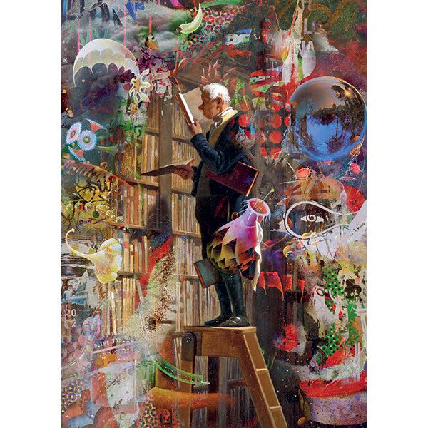 The Bookworm Rebrush 1000 Piece Jigsaw Puzzle Heye (ONLINE ORDER ONLY)