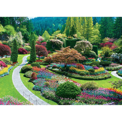 The Butchart Gardens - Sunken Garden 1000 Piece Jigsaw Puzzle Eurographics (ONLINE ORDER ONLY)