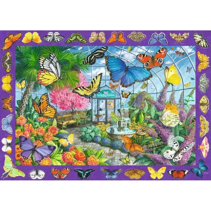 The Butterfly Place 500 Large Piece Jigsaw Puzzle Ravensburger