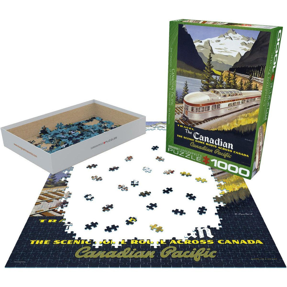 The Canadian 1000 Piece Jigsaw Puzzle Eurographics (ONLINE ORDER ONLY)