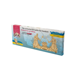 The Centuries-Old Battle for Freedom Wood Model Kit UGEARS (ONLINE ORDER ONLY)