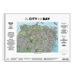 The City By the Bay 1000 Piece Jigsaw Maze Puzzle Galison (ONLINE ORDER ONLY)