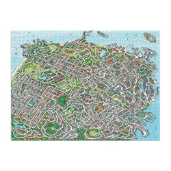 The City By the Bay 1000 Piece Jigsaw Maze Puzzle Galison (ONLINE ORDER ONLY)