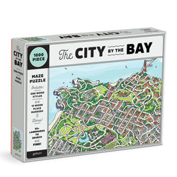 The City By the Bay 1000 Piece Jigsaw Maze Puzzle Galison (ONLINE ORDER ONLY)