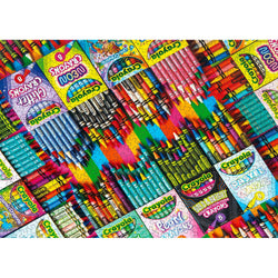 The Colors of Crayola 500 Piece Jigsaw Puzzle Springbok (ONLINE ORDER ONLY)