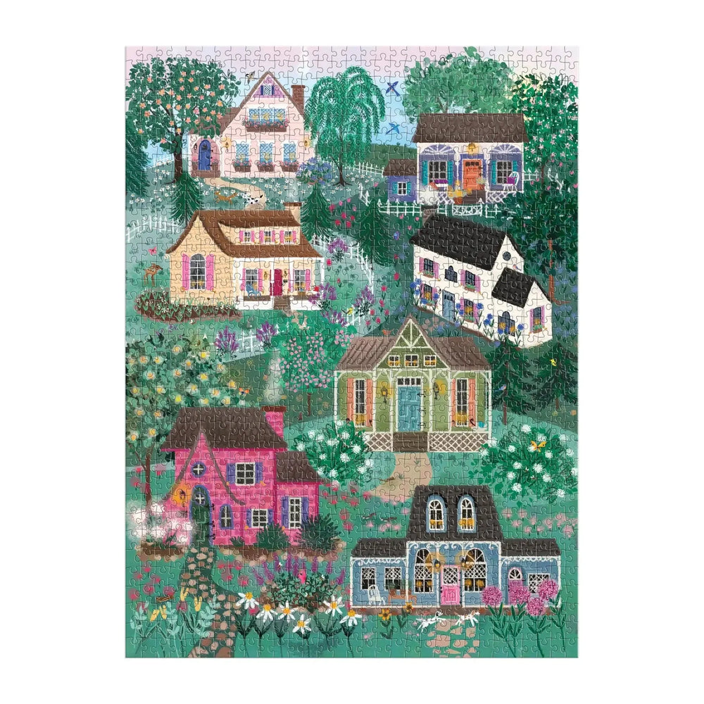The Cottage Hills 1000 Piece Jigsaw Puzzle Galison (ONLINE ORDER ONLY)