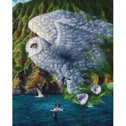 The Dawn of Makahiki by Jon Ching 1000 Piece Jigsaw Puzzle Pomegranate