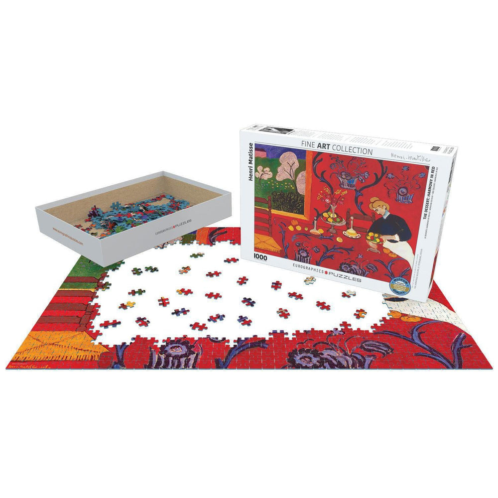 The Dessert: Harmony in Red 1000 Piece Jigsaw Puzzle Eurographics (ONLINE ORDER ONLY)