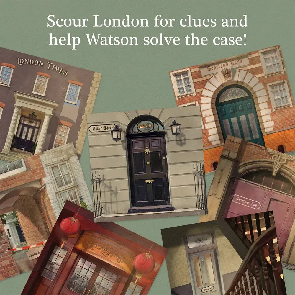 The Disappearance of Sherlock Holmes - Exit the Escape Room Game - Kosmos (ONLINE ORDER ONLY)