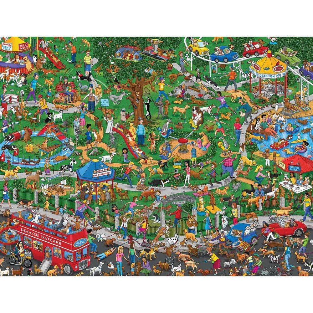 The Dog Park 1000 Piece Jigsaw Puzzle Springbok (ONLINE ORDER ONLY)