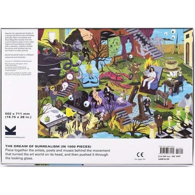 The Dream of Surrealism 1000 Piece Jigsaw Puzzle Laurence King (ONLINE ORDER ONLY)