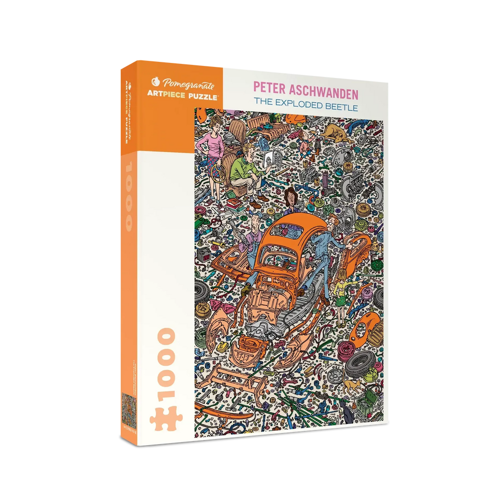 The Exploded Beetle 1000 Piece Jigsaw Puzzle Pomegranate (ONLINE ORDER ONLY)