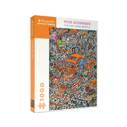 The Exploded Beetle 1000 Piece Jigsaw Puzzle Pomegranate (ONLINE ORDER ONLY)