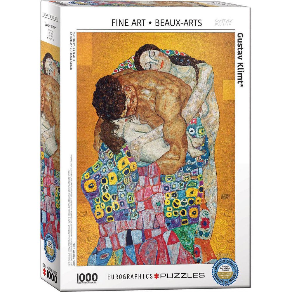 The Family by Gustav Klimt 1000 Piece Jigsaw Puzzle Eurographics (ONLINE ORDER ONLY)