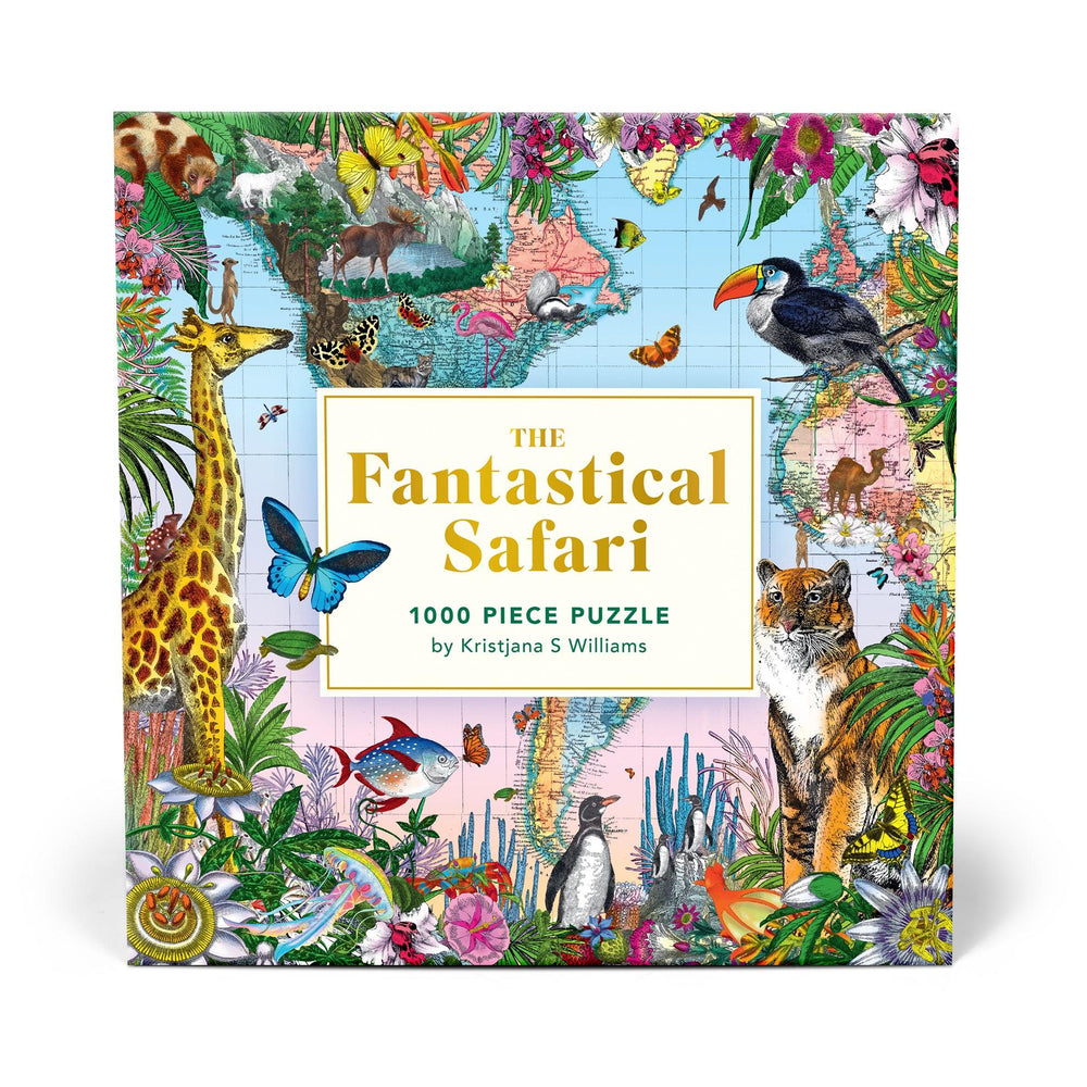 The Fantastical Safari 1000 Piece Jigsaw Puzzle Kadoo