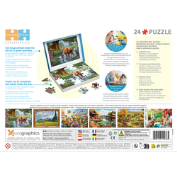 The Fell Ponies 24 Connecting Pieces Jigsaw Puzzle Eurographics (ONLINE ORDER ONLY)