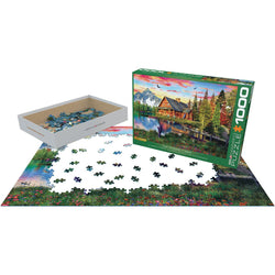 The Fishing Cabin 1000 Piece Jigsaw Puzzle Eurographics