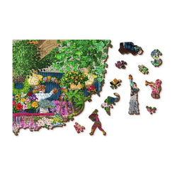 The Florist 400 Piece Wood Jigsaw Puzzle Wooden City (ONLINE ORDER ONLY)