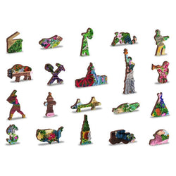 The Florist 400 Piece Wood Jigsaw Puzzle Wooden City (ONLINE ORDER ONLY)