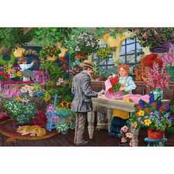 The Florist's 200 Piece Wood Jigsaw Puzzle Wooden City (ONLINE ORDER ONLY)