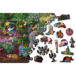 The Florist's 200 Piece Wood Jigsaw Puzzle Wooden City (ONLINE ORDER ONLY)