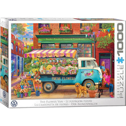 The Flower Van 1000 Piece Jigsaw Puzzle Eurographics (ONLINE ORDER ONLY)