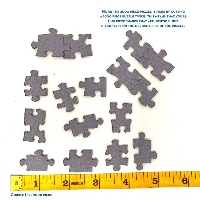 The Four Seasons 2000 Piece Jigsaw Puzzle Cobble Hill (ONLINE ORDER ONLY)
