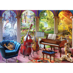 The Four Seasons of Music 1000 Piece Jigsaw Puzzle Eurographics (ONLINE ORDER ONLY)