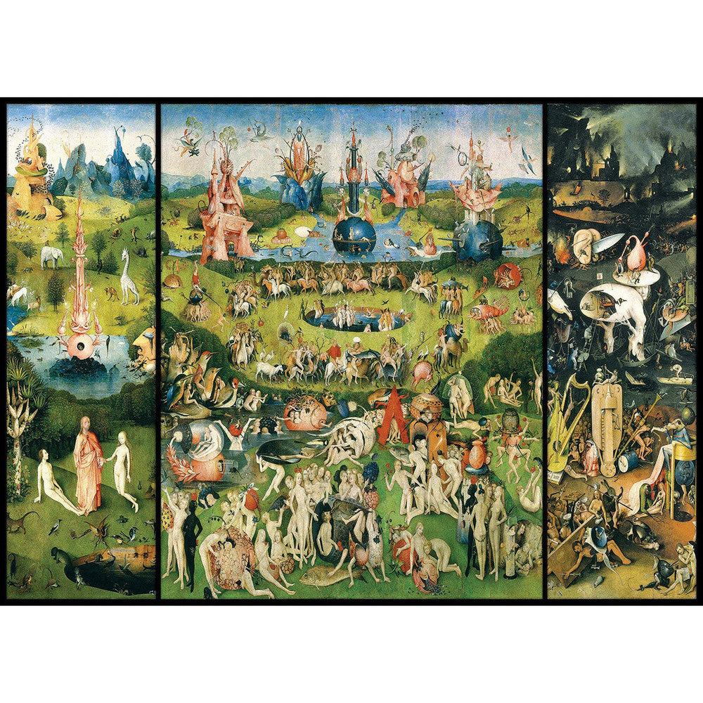 The Garden of Earthly Delights 1000 Piece Jigsaw Puzzle Eurographics (ONLINE ORDER ONLY)